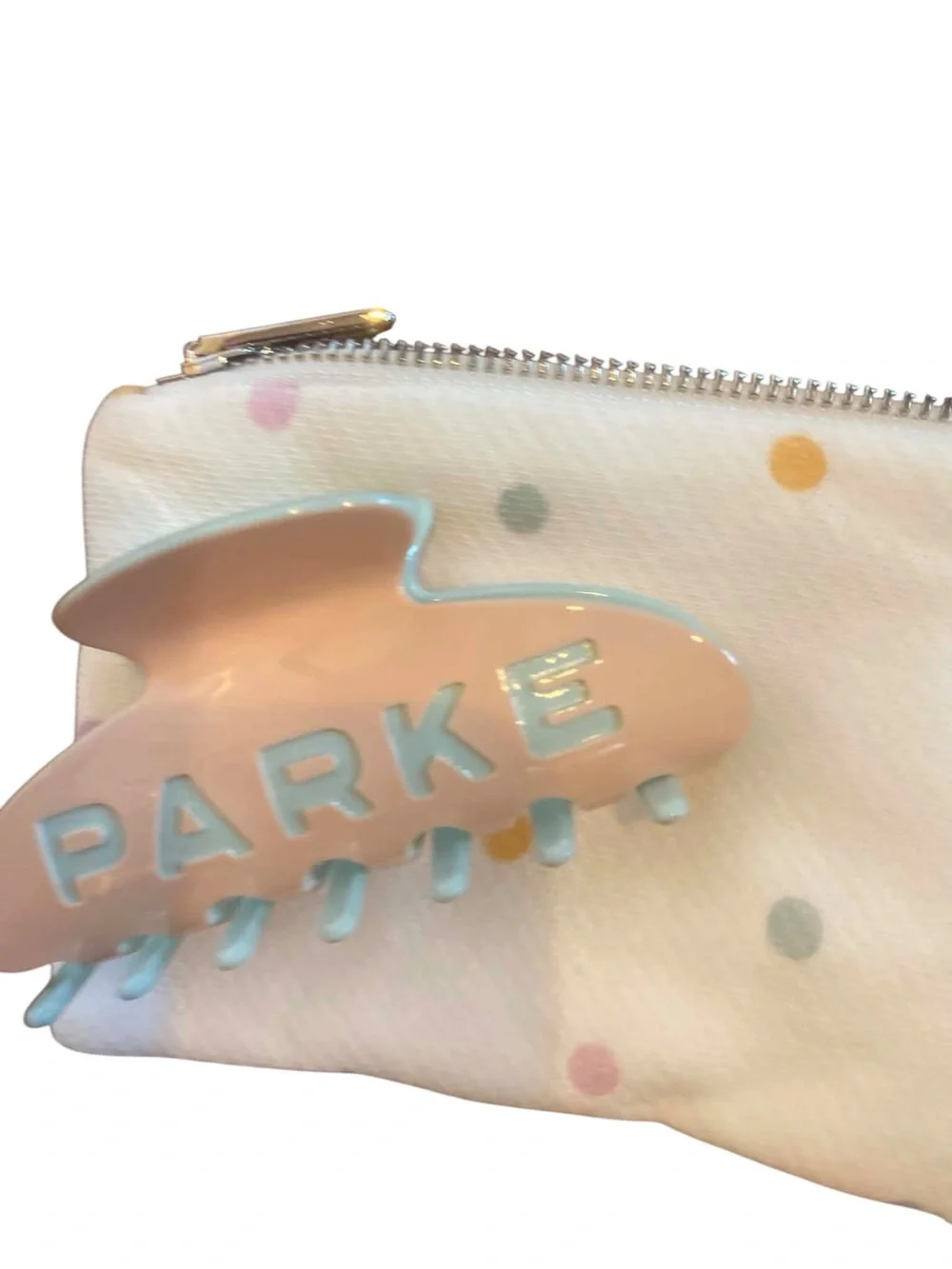 Parke Hair Claw Cupcake PEACH/MINT GREEN RARE